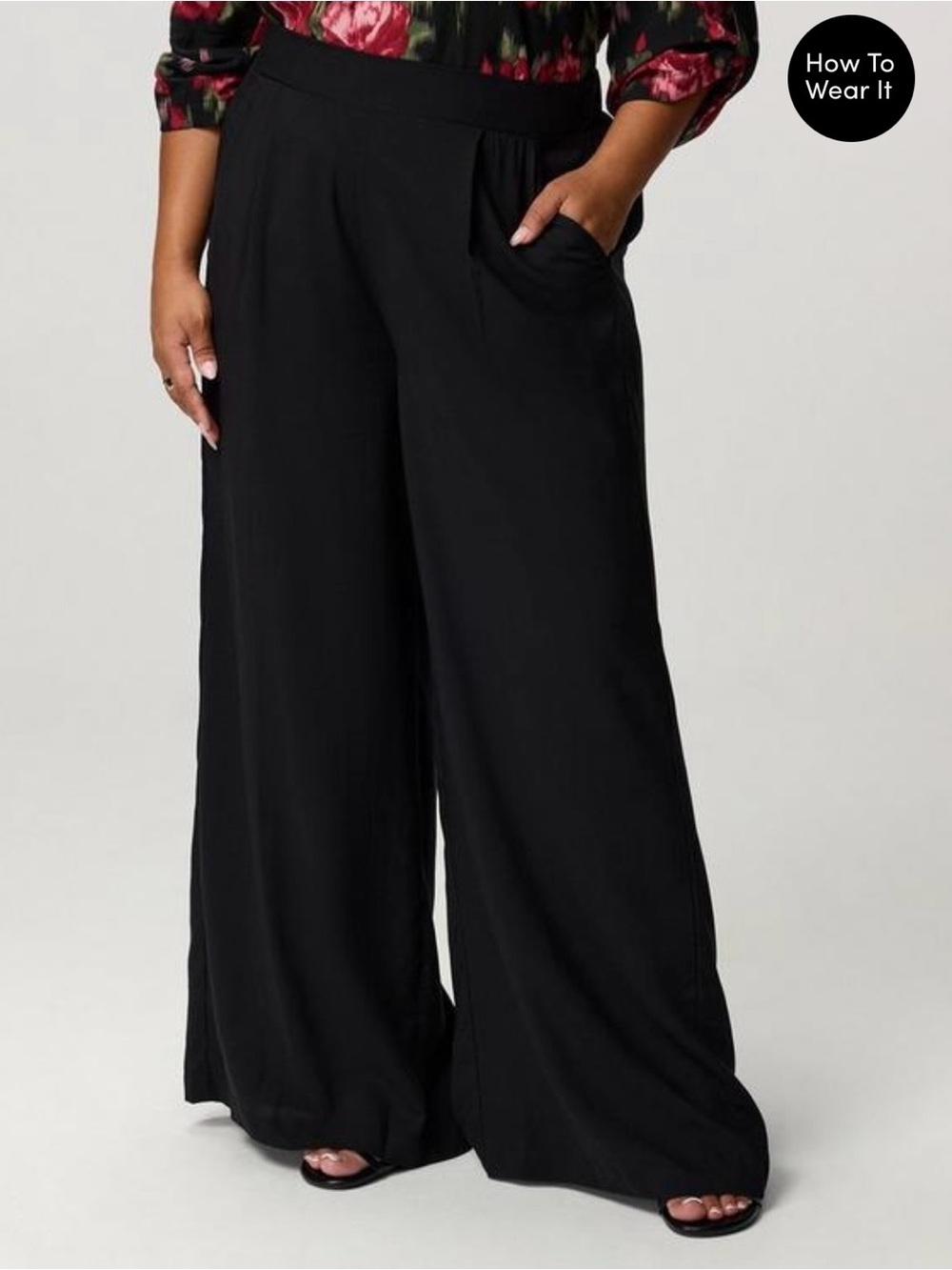 Torrid High-rise Wide Leg Pull-on Pant